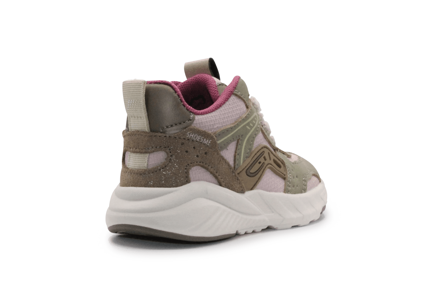 Shoesme Sneaker Meisjes LW25W050 - E - Roze - hatshoe