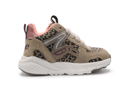 Shoesme Sneaker Meisjes LW25W050 - G - Leopard - hatshoe