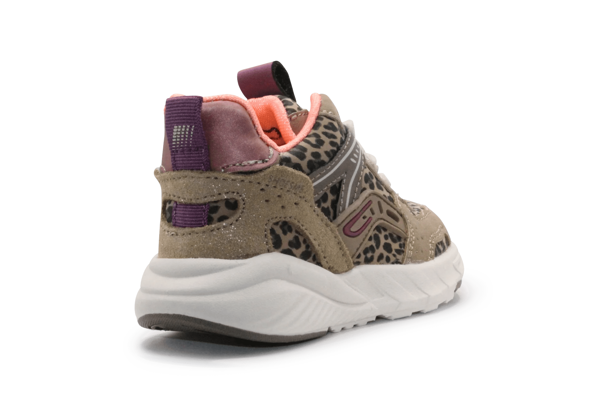 Shoesme Sneaker Meisjes LW25W050 - G - Leopard - hatshoe