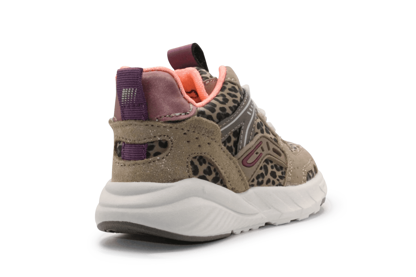 Shoesme Sneaker Meisjes LW25W050 - G - Leopard - hatshoe