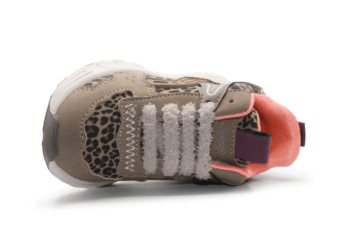 Shoesme Sneaker Meisjes LW25W050 - G - Leopard - hatshoe