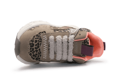 Shoesme Sneaker Meisjes LW25W050 - G - Leopard - hatshoe