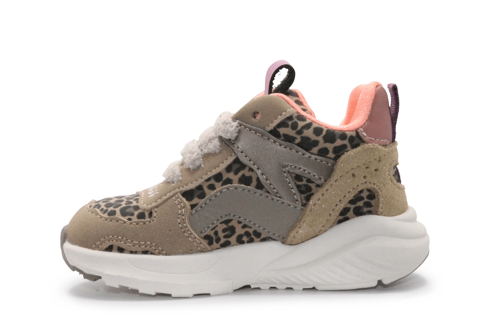 Shoesme Sneaker Meisjes LW25W050 - G - Leopard - hatshoe