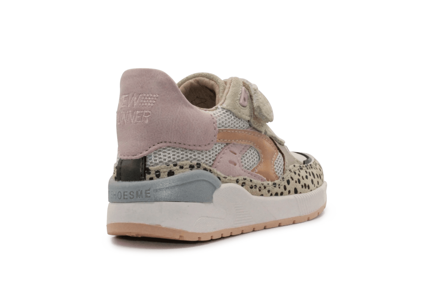 Shoesme Sneakers ST25W006 - Beige Animal Pink - hatshoe