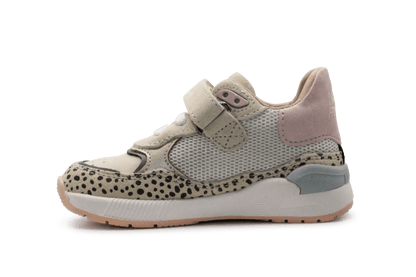 Shoesme Sneakers ST25W006 - Beige Animal Pink - hatshoe