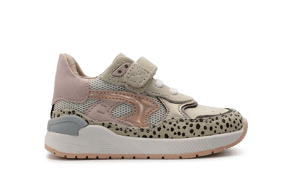 Shoesme Sneakers ST25W006 - Beige Animal Pink - hatshoe