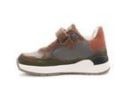 Shoesme ST24S006 Sneaker Bruin Grijs Leer – Jongens - hatshoe
