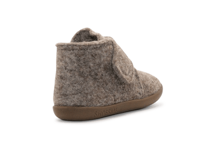 Shoesme Uni House Shoe HS24W020 - C - Taupe - hatshoe