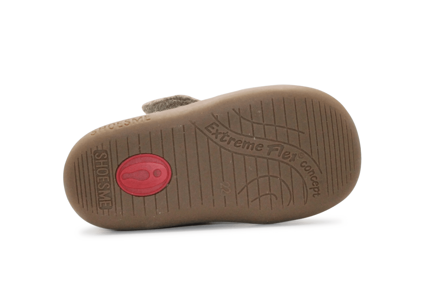 Shoesme Uni House Shoe HS24W020 - C - Taupe - hatshoe