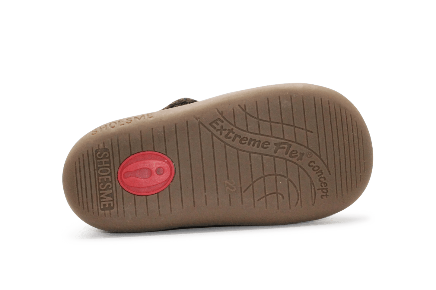 Shoesme Uni House Shoe HS24W020 - G - Donkerbruin - hatshoe