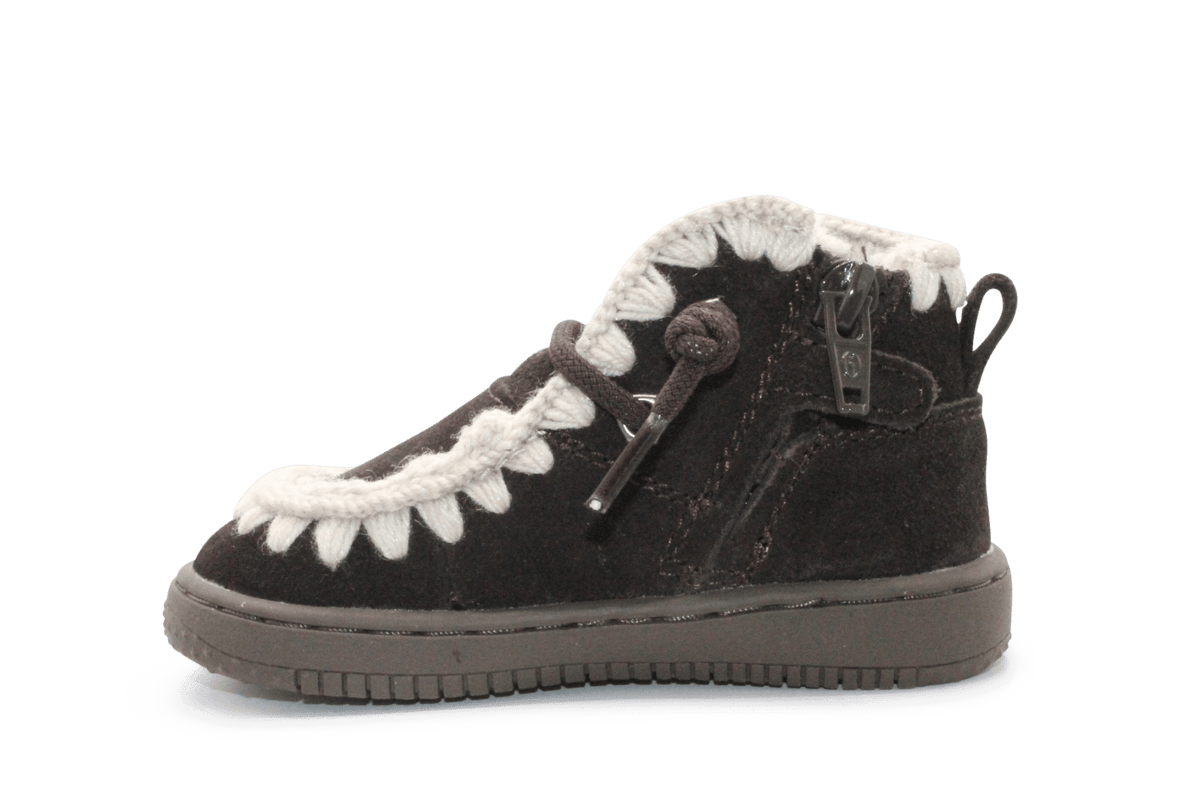 Shoesme Veterschoen Meisjes - BN26W030 - Dark Brown - hatshoe