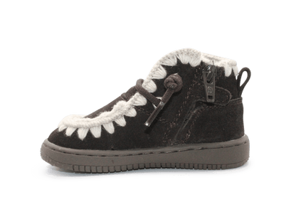 Shoesme Veterschoen Meisjes - BN26W030 - Dark Brown - hatshoe