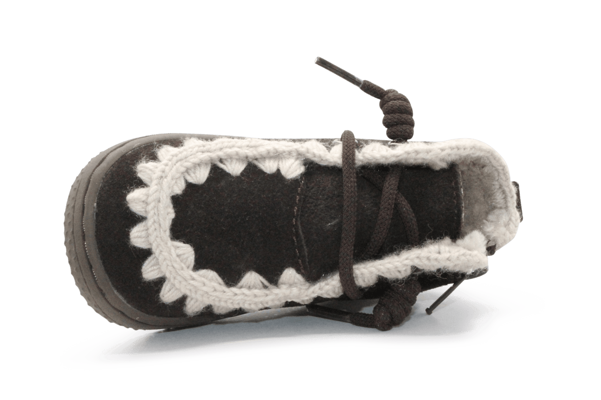 Shoesme Veterschoen Meisjes - BN26W030 - Dark Brown - hatshoe