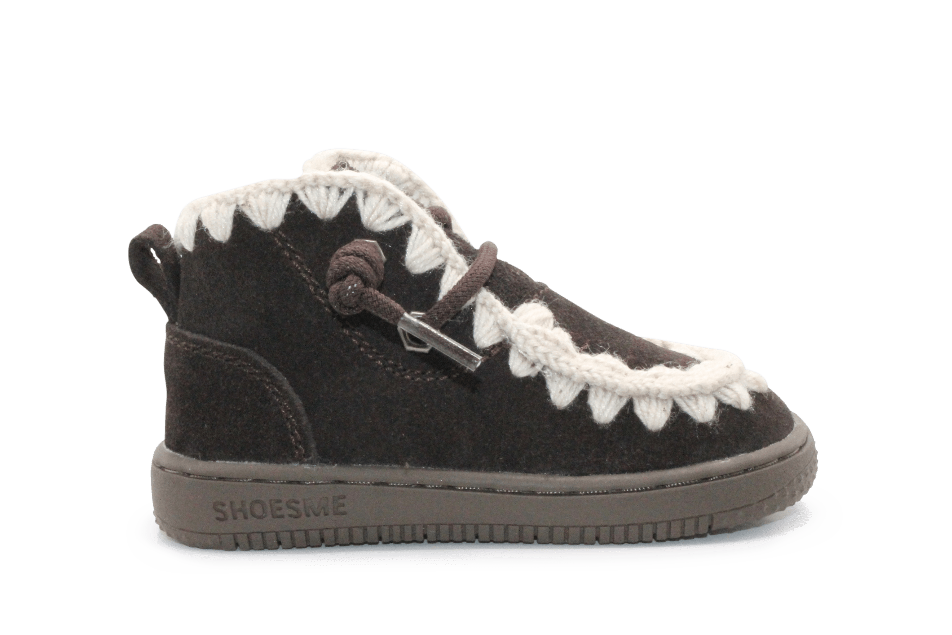 Shoesme Veterschoen Meisjes - BN26W030 - Dark Brown - hatshoe