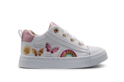Shoesme Veterschoen SH24S003 - Wit - hatshoe