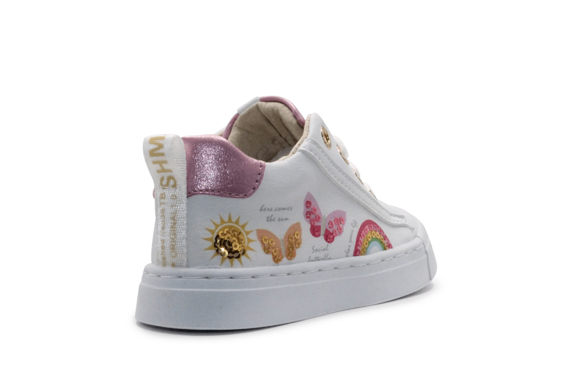 Shoesme Veterschoen SH24S003 - Wit - hatshoe