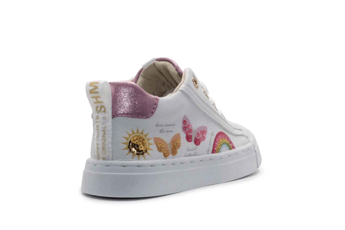 Shoesme Veterschoen SH24S003 - Wit - hatshoe