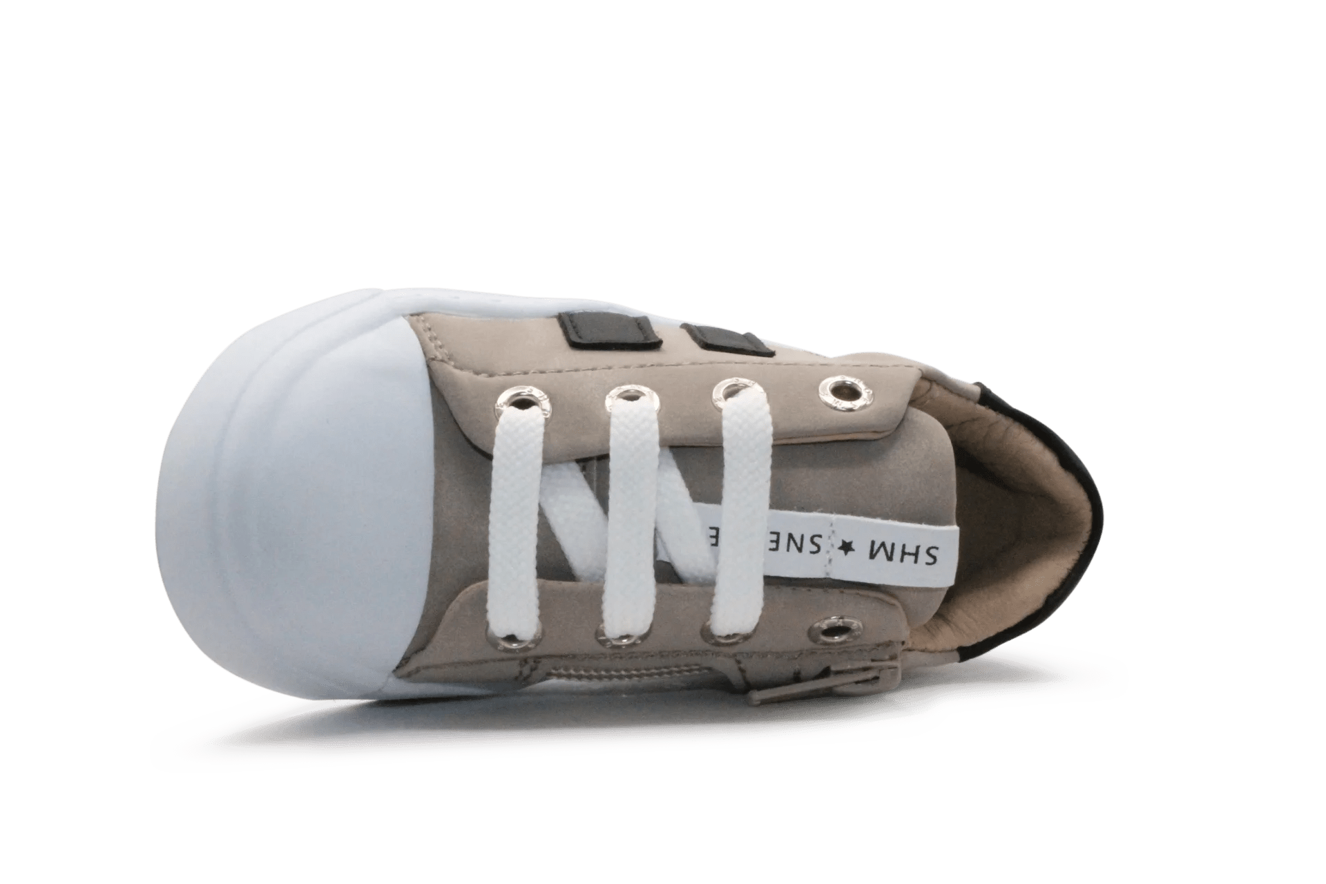 Shoesme Veterschoen SH26S004 - Taupe - hatshoe
