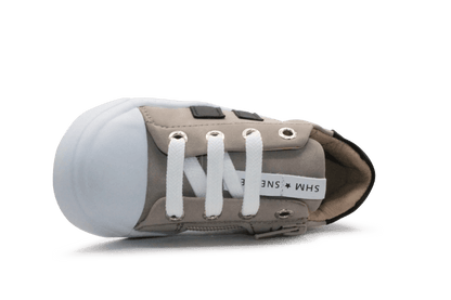 Shoesme Veterschoen SH26S004 - Taupe - hatshoe