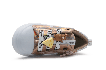Shoesme Veterschoen SH26S006 - Rosegold - hatshoe