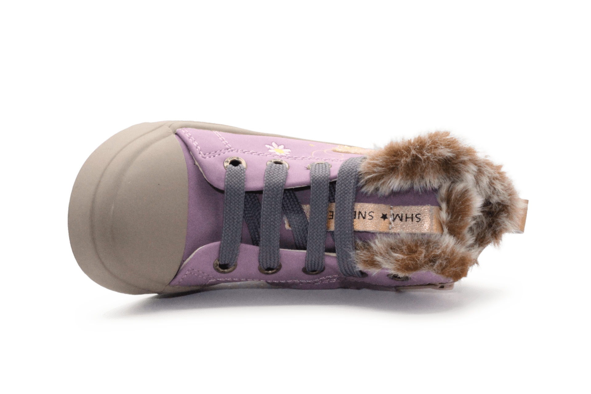 Shoesme Veterschoenen Ballerina muis SH25W035- Paars