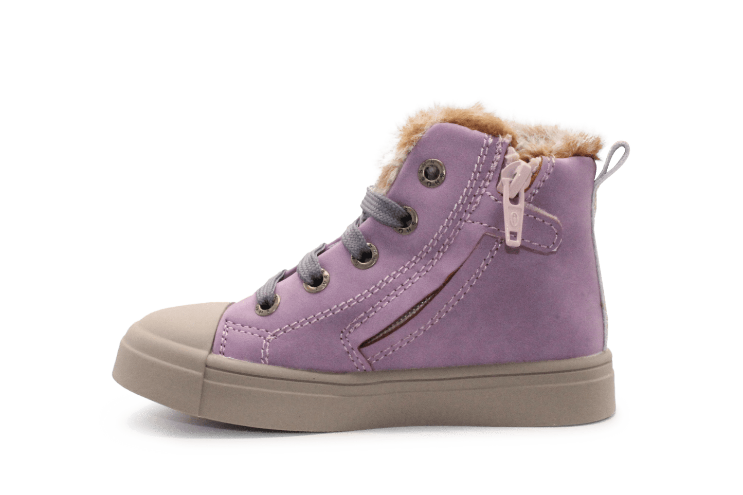 Shoesme Veterschoenen Ballerina muis SH25W035 - Paars - hatshoe