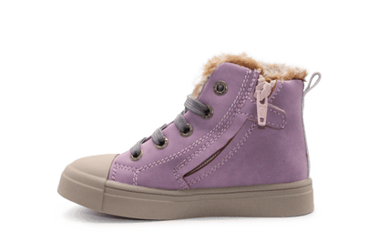 Shoesme Veterschoenen Ballerina muis SH25W035 - Paars - hatshoe