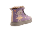 Shoesme Veterschoenen Ballerina muis SH25W035 - Paars - hatshoe