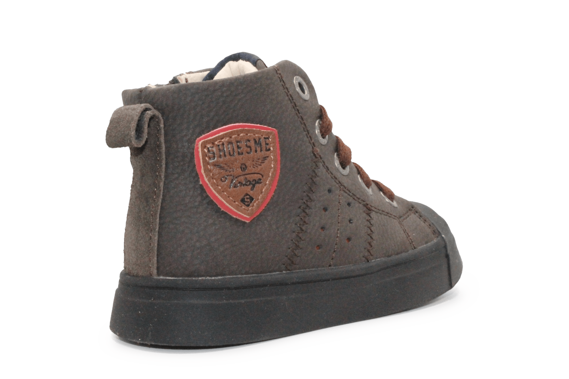 Shoesme Veterschoenen SH23W036 - Donkerbruin