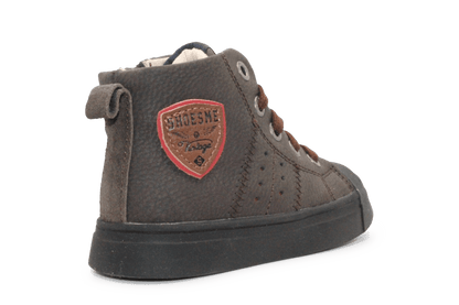 Shoesme Veterschoenen SH23W036 - Donkerbruin - hatshoe