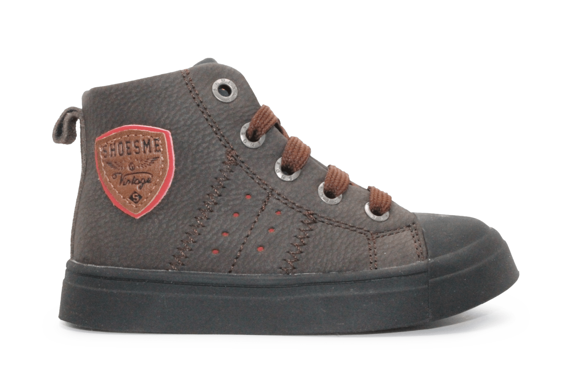 Shoesme Veterschoenen SH23W036 - Donkerbruin