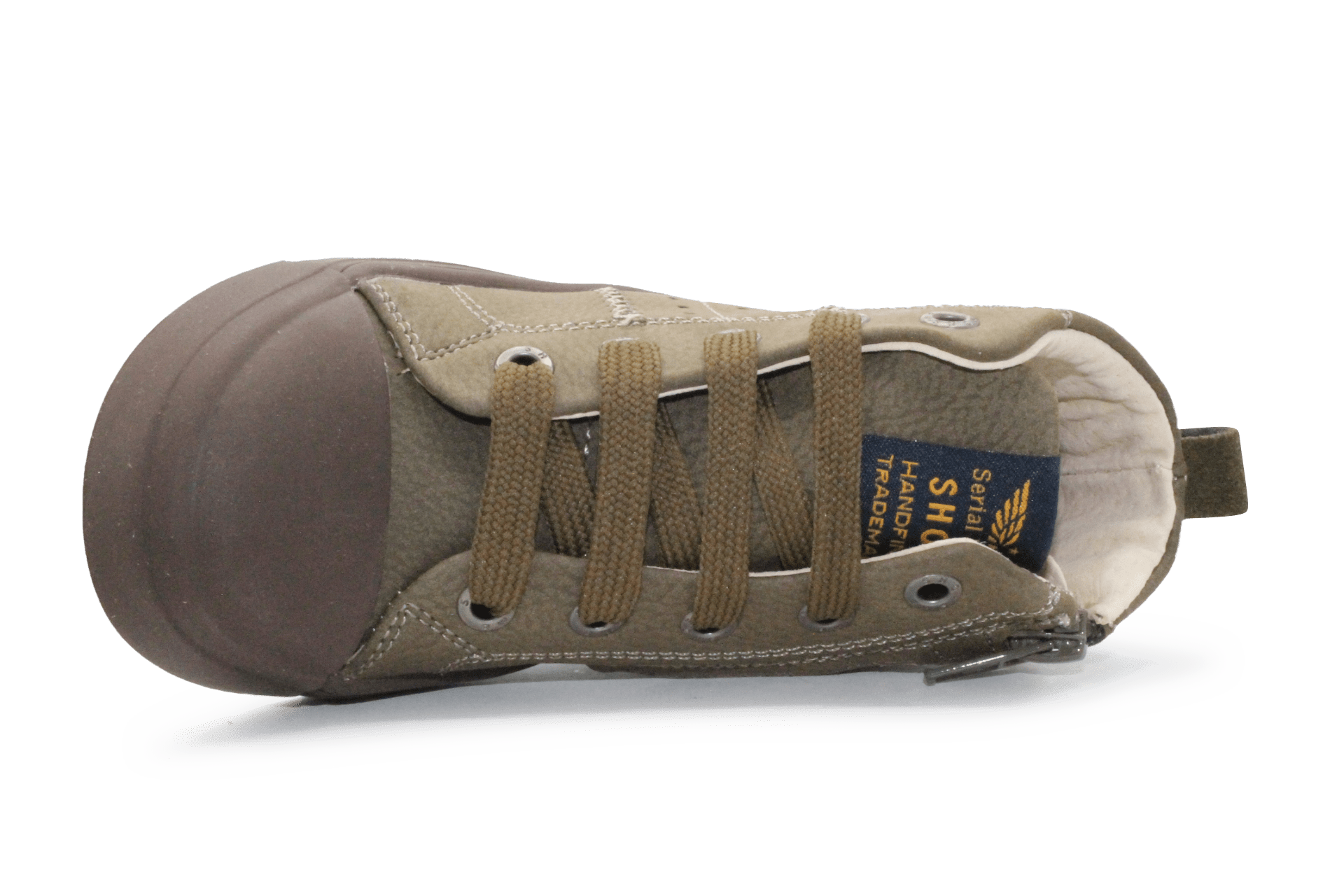 Shoesme Veterschoenen SH23W036 - Donkergroen - hatshoe