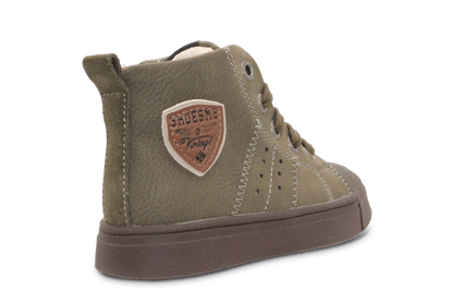 Shoesme Veterschoenen SH23W036 - Donkergroen - hatshoe