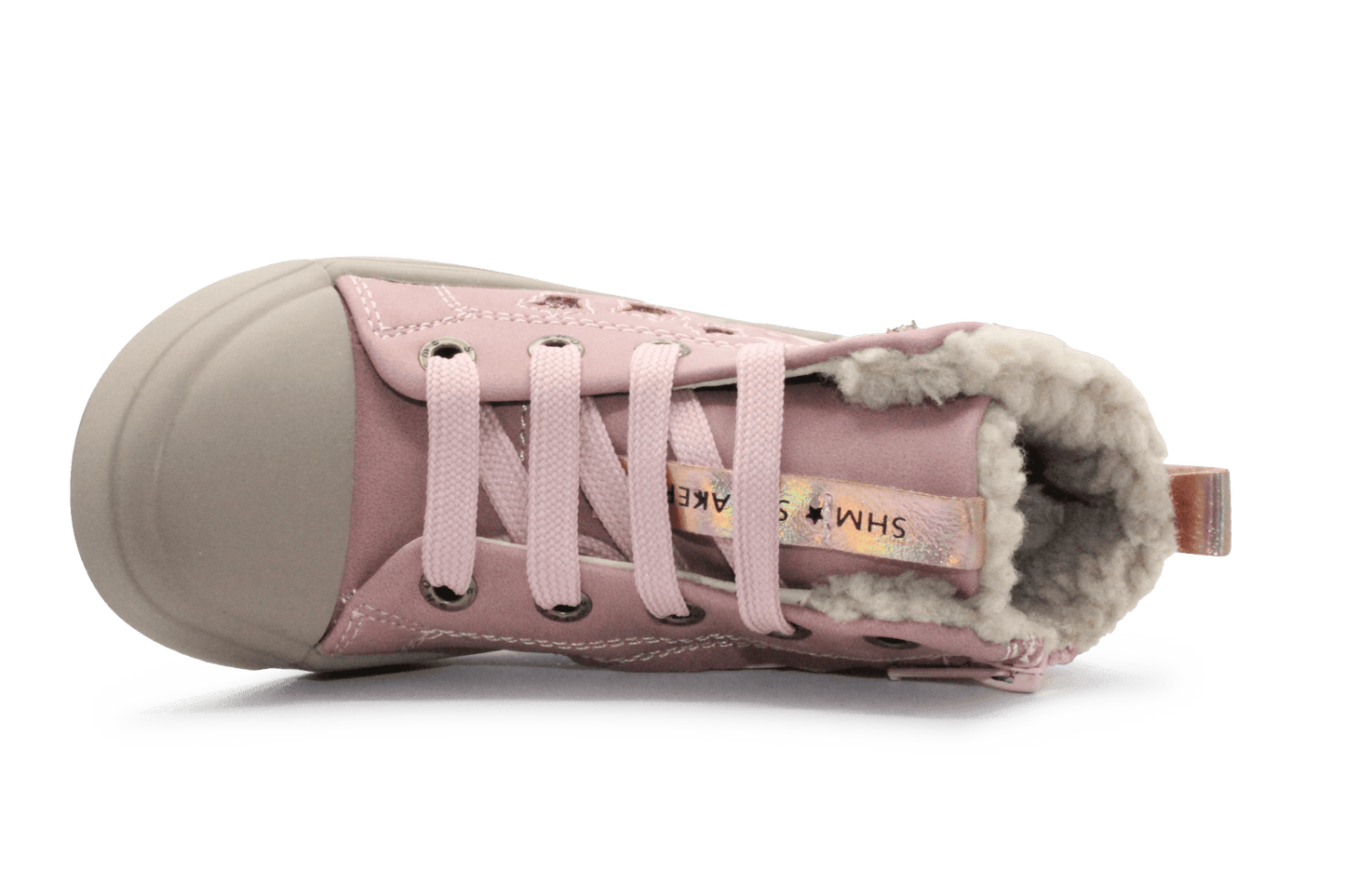 Shoesme Veterschoenen SH25W035 - Roze Eenhoorn - hatshoe