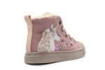 Shoesme Veterschoenen SH25W035 - Roze Eenhoorn - hatshoe