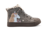 Shoesme Veterschoenen SH26W035 - Dark Brown Unicorn - hatshoe