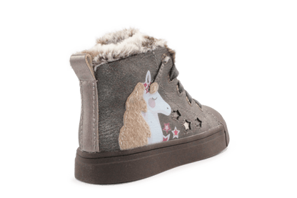 Shoesme Veterschoenen SH26W035 - Dark Brown Unicorn - hatshoe