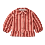 Sproet & Sprout Blouse Stripe - Garnet - hatshoe