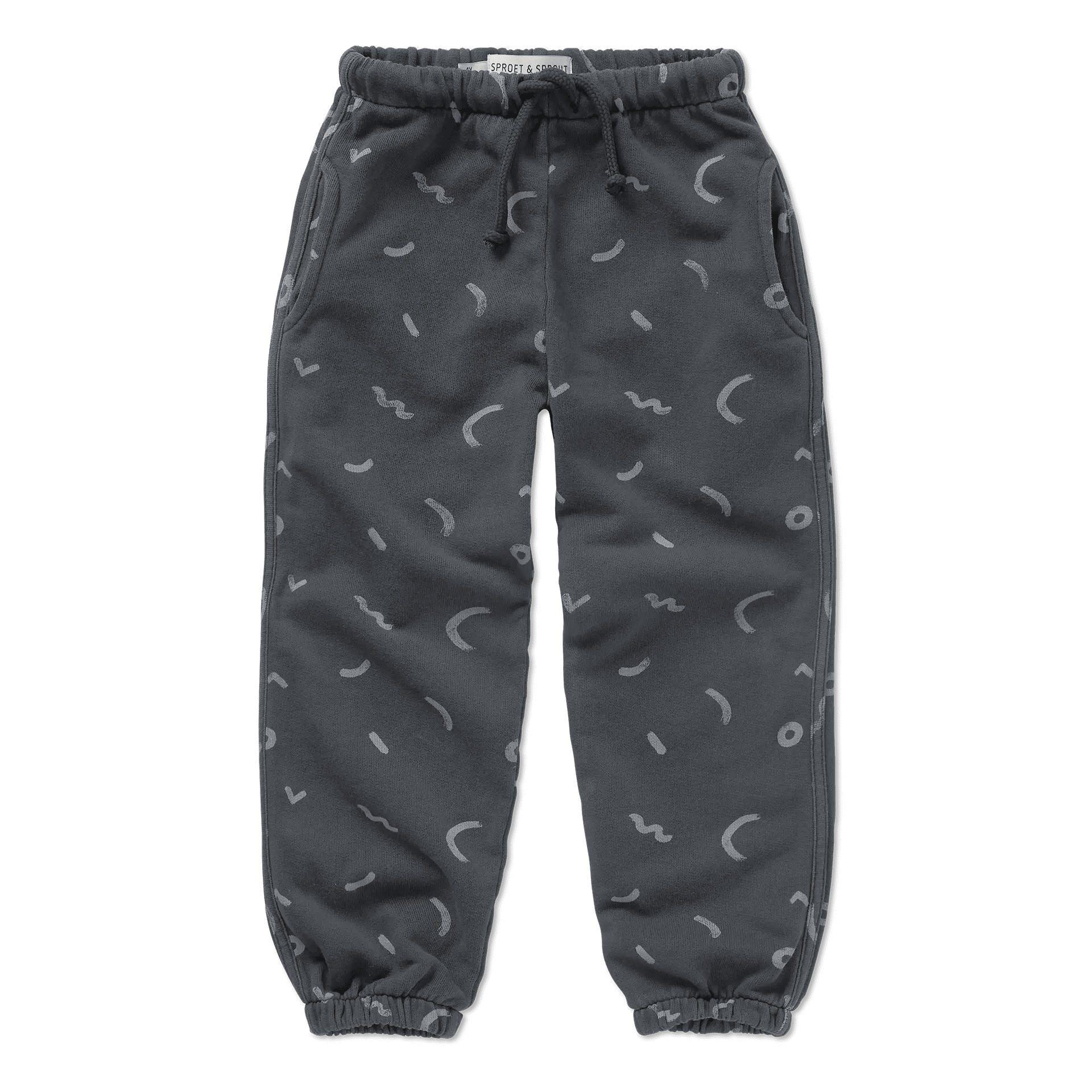 Sproet & Sprout Joggingbroek Painters Brush - Washed Black