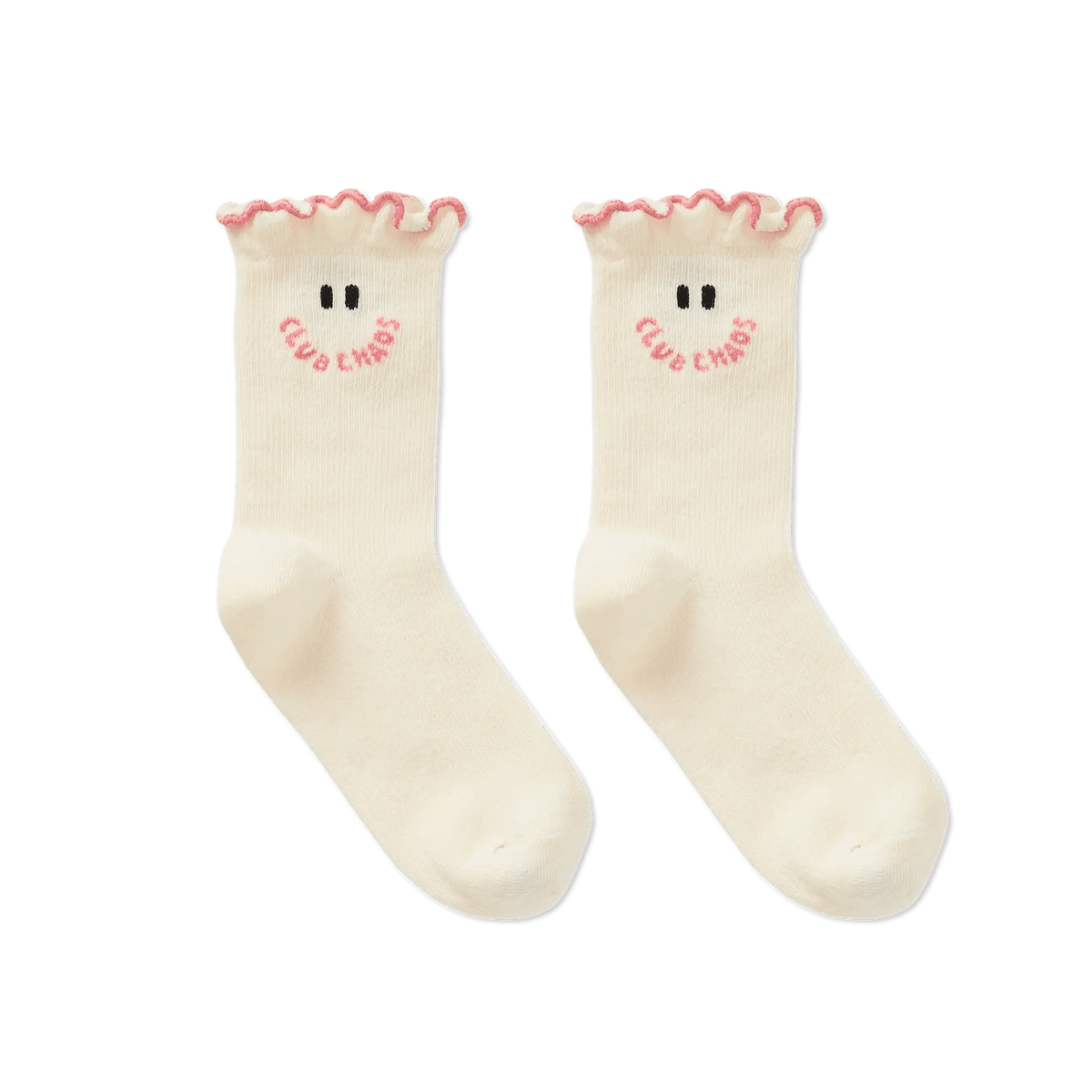 Sproet & Sprout Sokken Club Chaos - Ivory - hatshoe