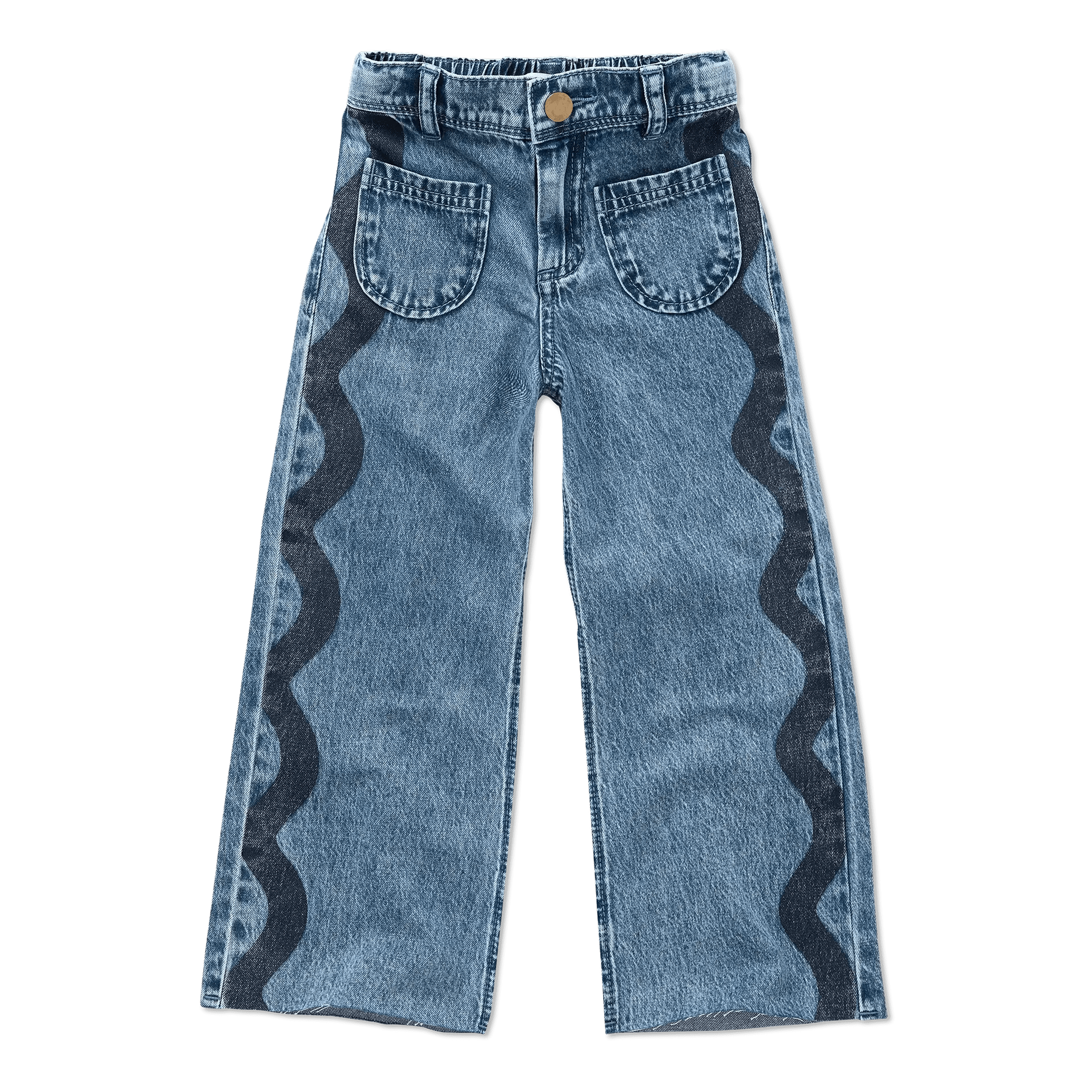 Sproet & Sprout Spijkerbroek Straight - Blue Denim