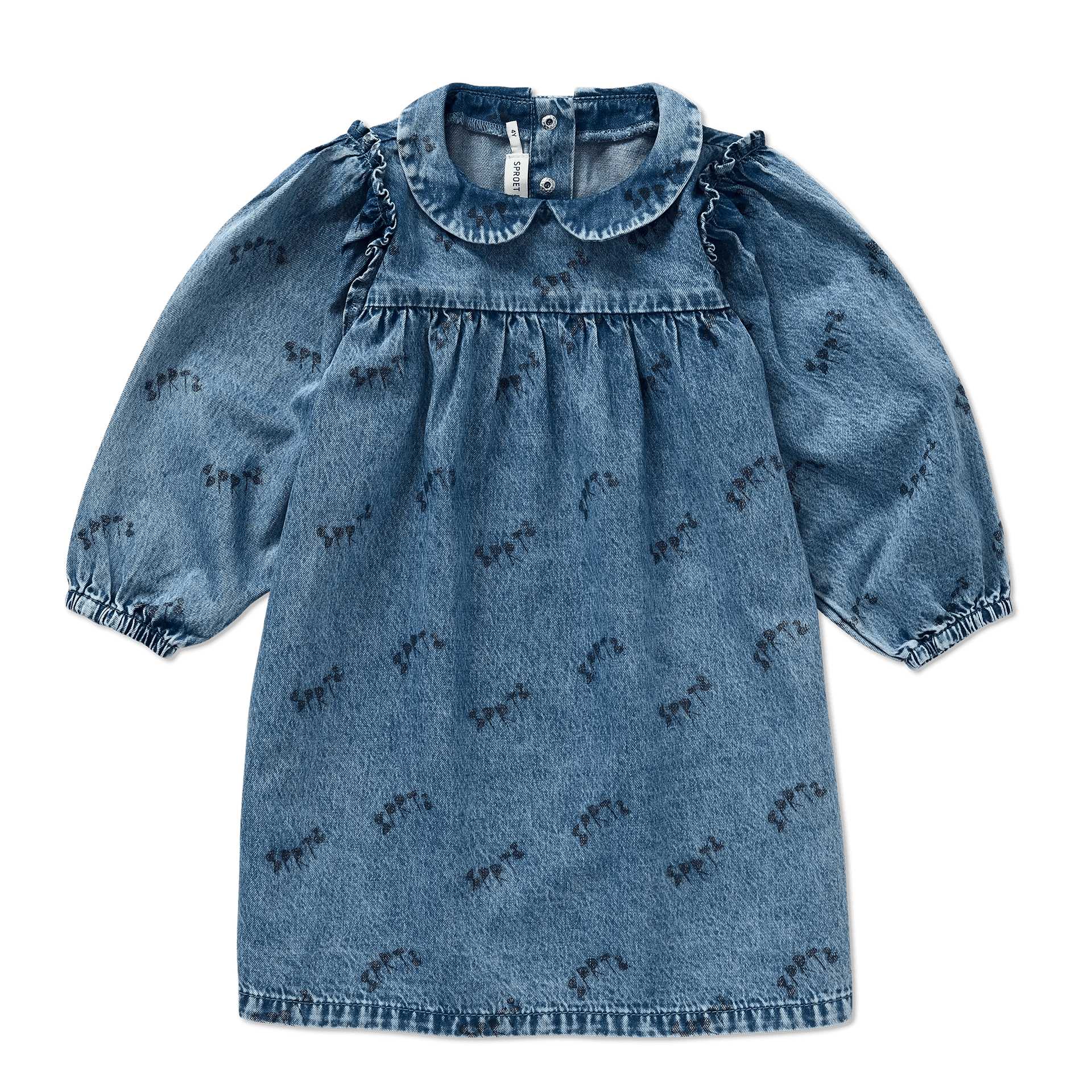 Sproet & Sprout Spijkerjurk - Blue Denim