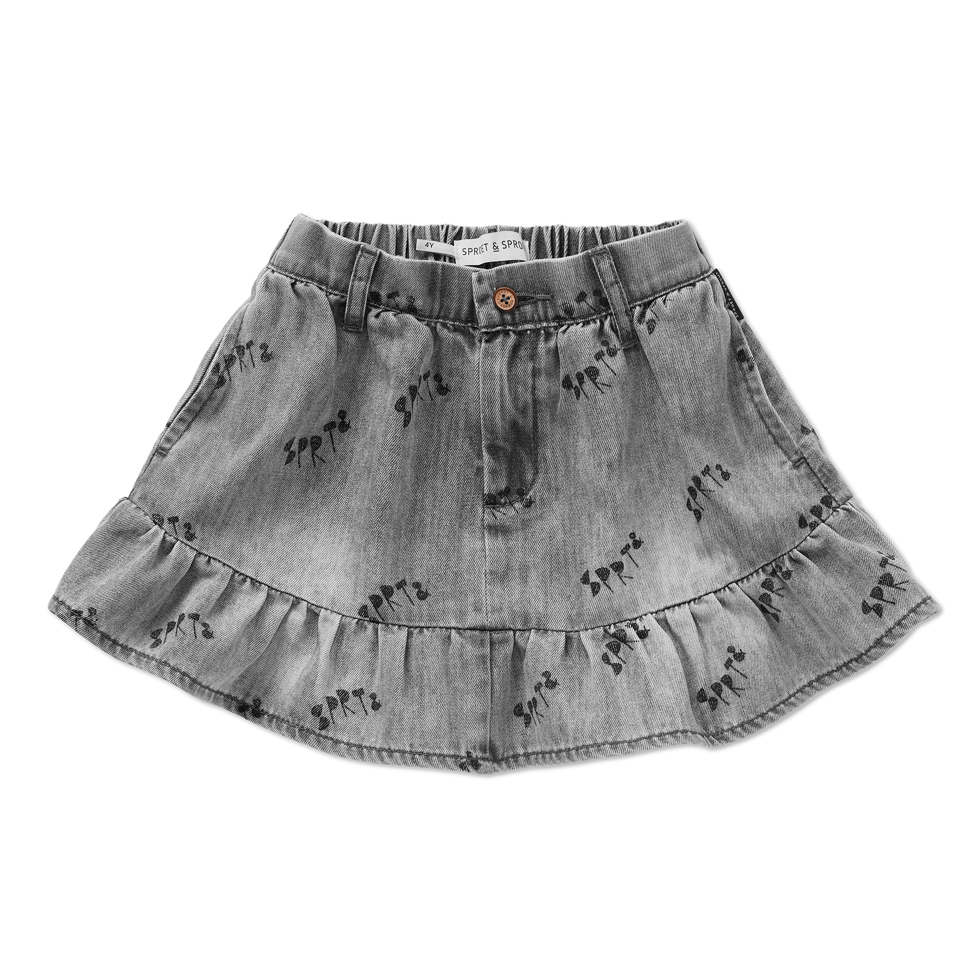 Sproet & Sprout Spijkerrok - Grey Denim