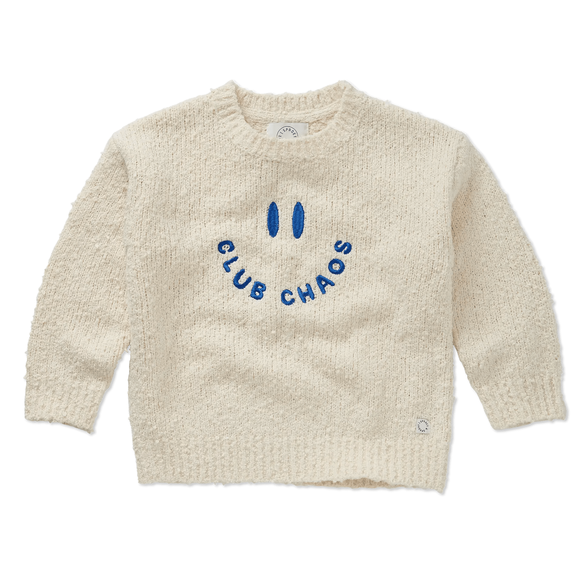 Sproet & Sprout Trui Boucle Club Chaos - Ivory Melee
