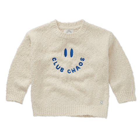Sproet & Sprout Trui Boucle Club Chaos - Ivory Melee