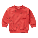 Sproet & Sprout Trui Club Chaos - Vivid Red - hatshoe