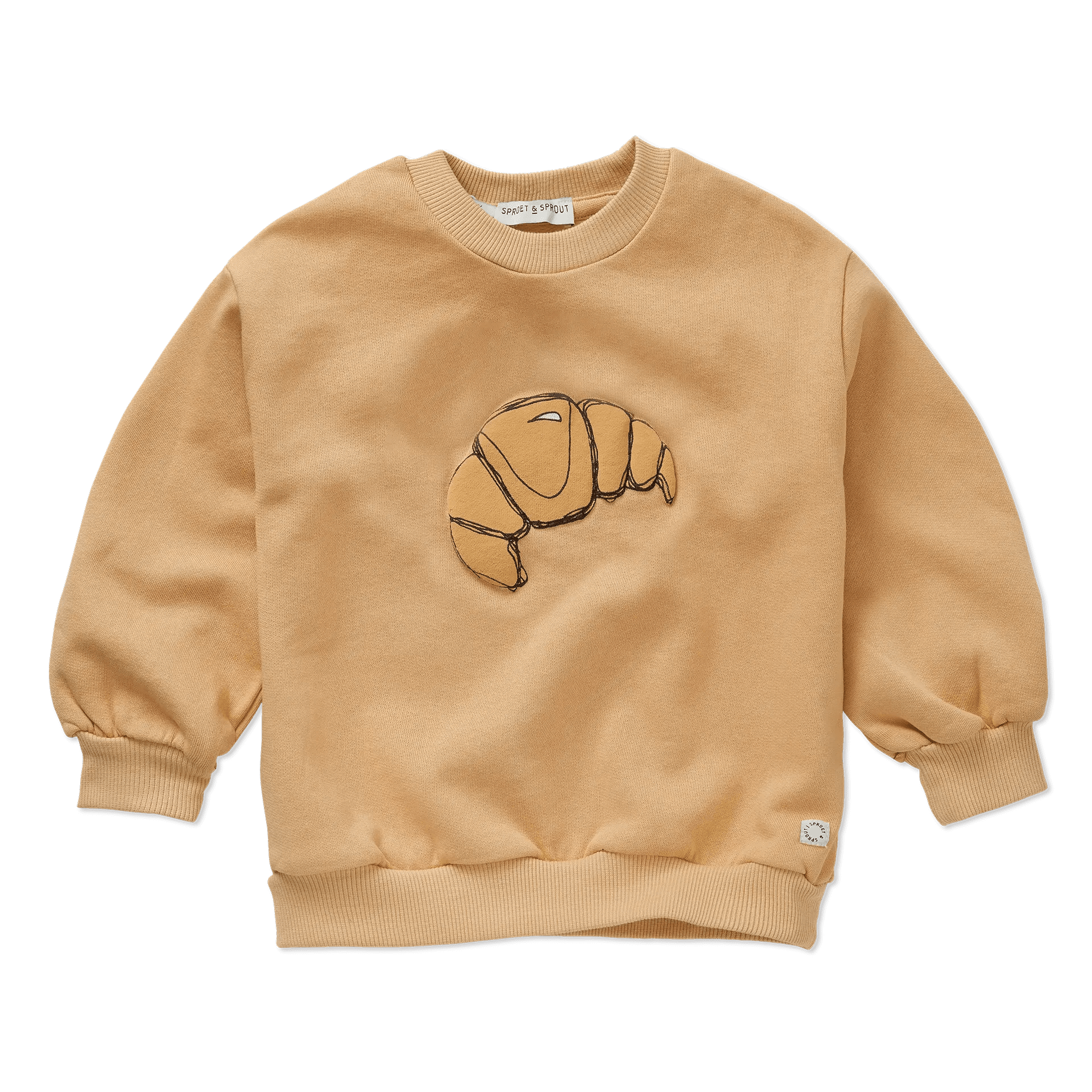 Sproet & Sprout Trui Croissant - Sand