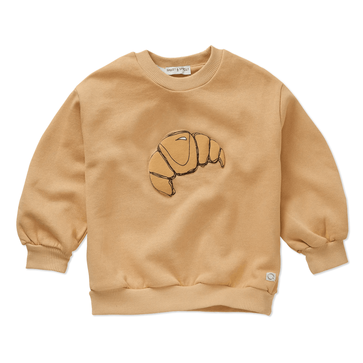 Sproet & Sprout Trui Croissant - Sand - hatshoe