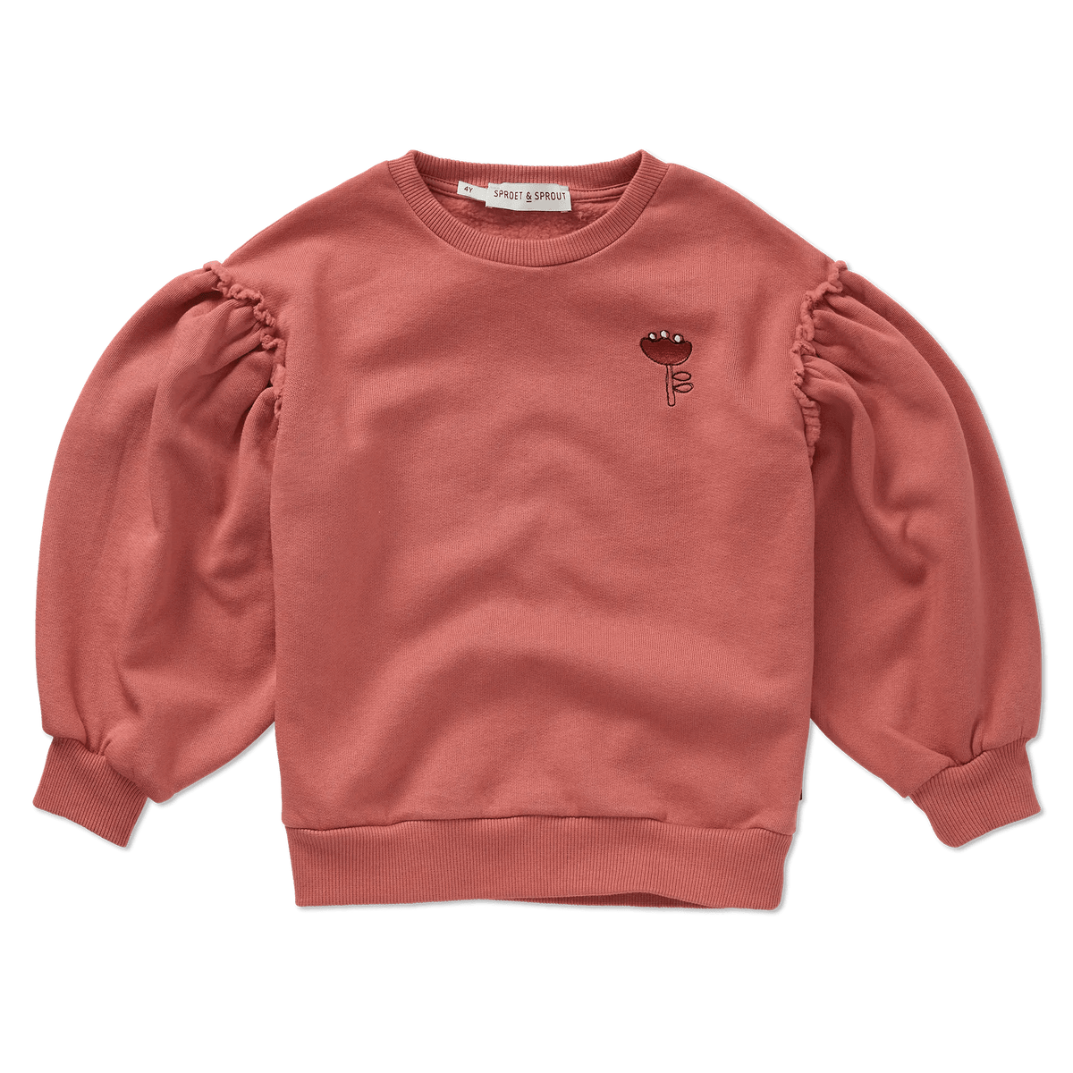 Sproet & Sprout Trui Puff Sleeves - Palette - hatshoe