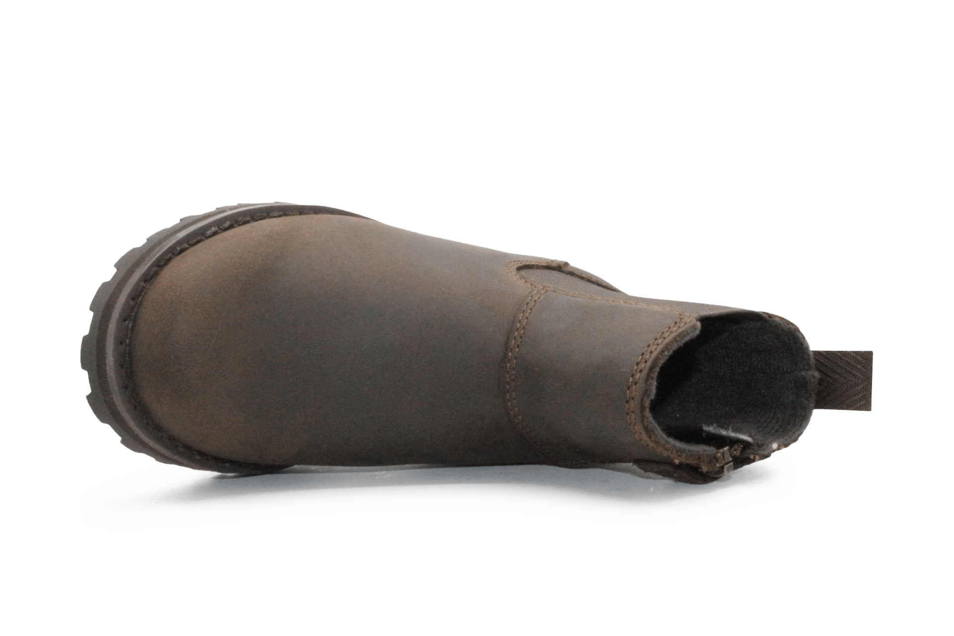 Timberland Courma Chelsea Boots Donkerbruin Leer – Kinderschoenen met Rits